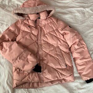 Obermeyer pink ski coat, teen size L (14-16)